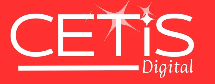 Logo de l'agence digitale CetisDigital, de couleur rouge