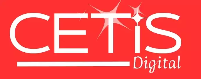 Logo de l'agence digitale CetisDigital, de couleur rouge